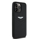 Apple iPhone 14 Pro Max Uyumlu Kılıf Aston Martin Orjinal Lisanslı Victory Dizayn PU Deri Metal Logolu Kapak - 2