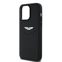 Apple iPhone 14 Pro Max Uyumlu Kılıf Aston Martin Orjinal Lisanslı Victory Dizayn PU Deri Metal Logolu Kapak - 3