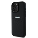 Apple iPhone 16 Pro Max Uyumlu Kılıf Aston Martin Orjinal Lisanslı Victory Dizayn PU Deri Metal Logolu Kapak - 2