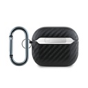 Apple Airpods 3. Nesil Uyumlu Kılıf Redbull Orjinal Lisanslı PU Karbon Fiber Tasarımlı Askı Aparatlı Kapak - 1