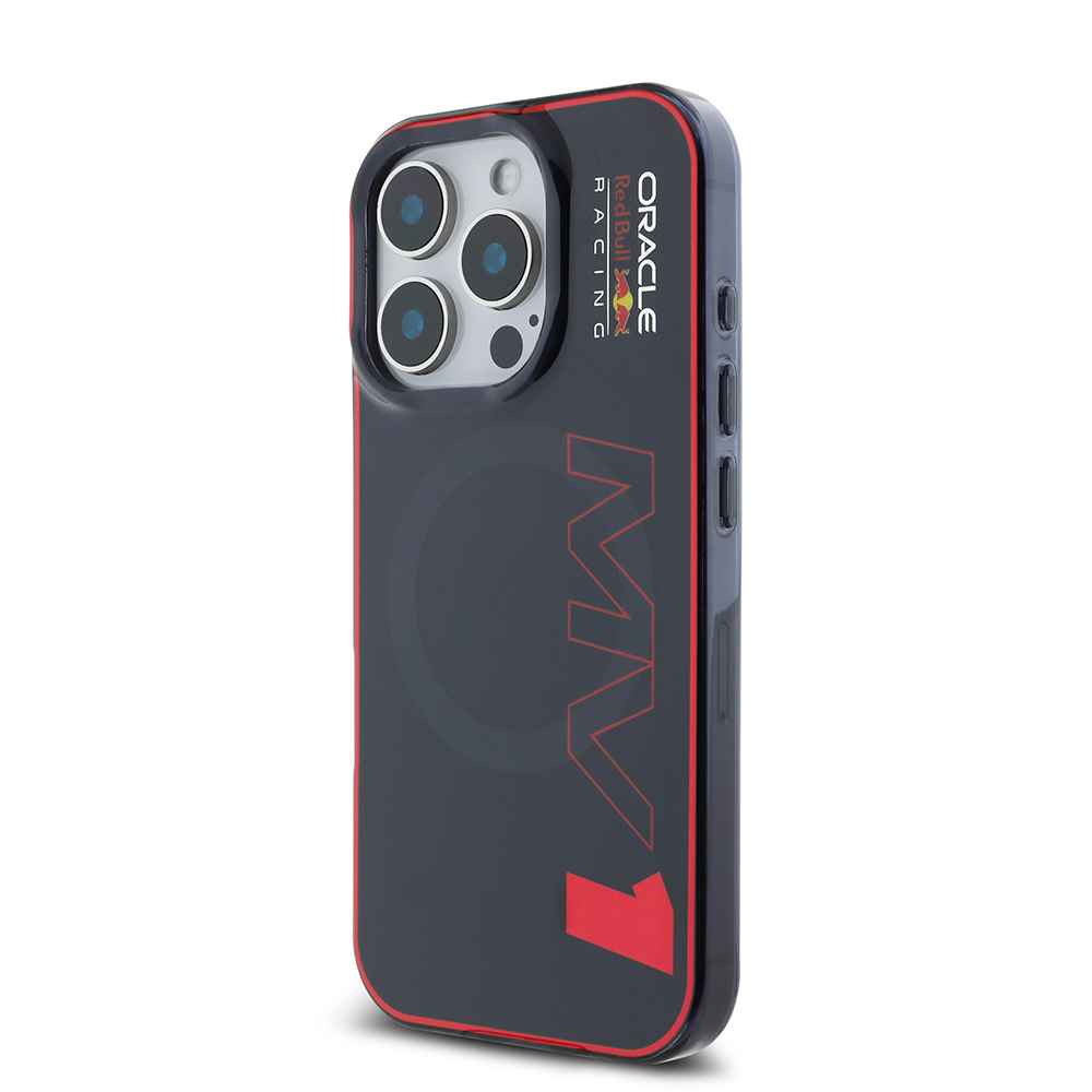 Apple iPhone 15 Pro Max Uyumlu Kılıf Redbull Orjinal Lisanslı Magsafe Şarj Özellikli Çift Katmanlı Sert PC Büyük Boy MV Kapak - 1