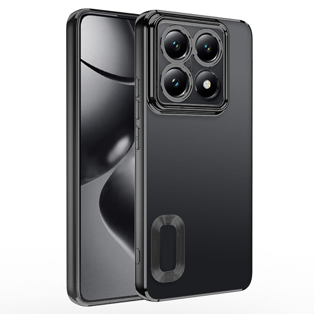 Xiaomi 14T Pro Uyumlu Kılıf Kamera Korumalı Logo Gösteren Zore Omega Kapak - 5