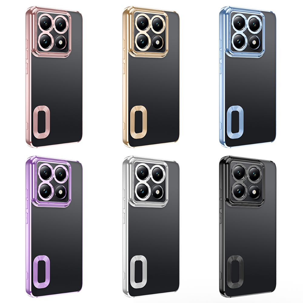 Xiaomi 14T Pro Uyumlu Kılıf Kamera Korumalı Logo Gösteren Zore Omega Kapak - 13