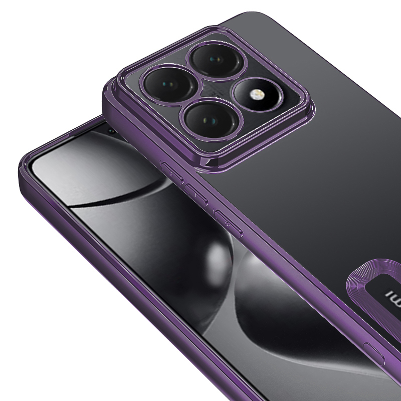 Xiaomi 14T Pro Uyumlu Kılıf Kamera Korumalı Logo Gösteren Zore Omega Kapak - 14