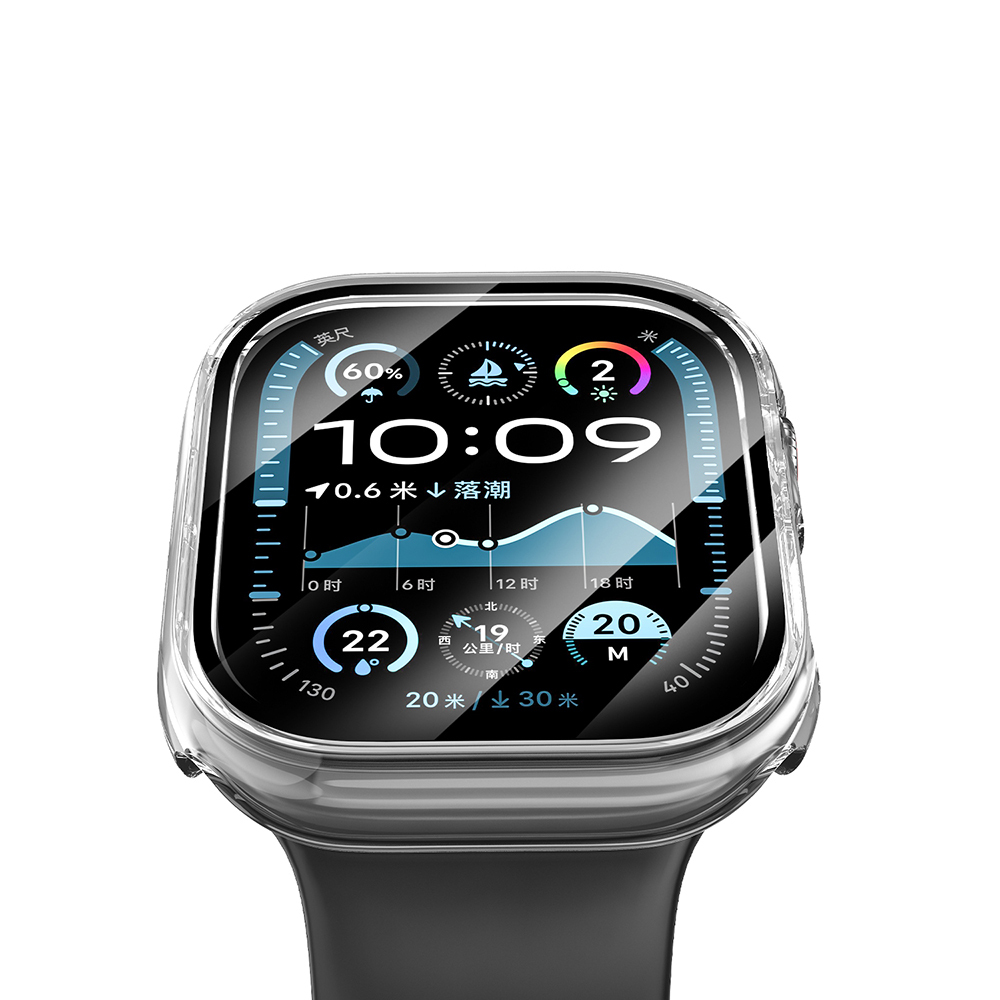 Apple Watch 10 42mm Wiwu JD-108 Kasa Koruyucu + HD Ekran Koruyucu Film - 3