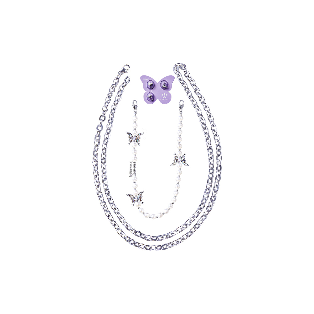 Pynana Gauzy Dream Serisi Çok Fonksiyonlu İnci Taşlı Telefon Boyun Askı İpi - 4