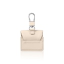 Apple Airpods 4 Uyumlu Kılıf PU Deri Çanta Tasarımlı Taşlı Pynana Sugar Cube Serisi Kapak - 2