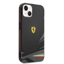 Apple iPhone 14 Uyumlu Kılıf Ferrari Orjinal Lisanslı Baskı Logolu İtalyan Bayrak Baskılı Dizayn Kapak - 3
