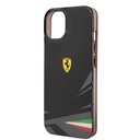 Apple iPhone 14 Uyumlu Kılıf Ferrari Orjinal Lisanslı Baskı Logolu İtalyan Bayrak Baskılı Dizayn Kapak - 5