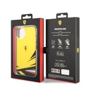 Apple iPhone 14 Uyumlu Kılıf Ferrari Orjinal Lisanslı Baskı Logolu İtalyan Bayrak Baskılı Dizayn Kapak - 14