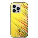 Apple iPhone 14 Pro Max Uyumlu Kılıf Ferrari Orjinal Lisanslı Baskı Logolu Çimen Desenli Kapak - 9