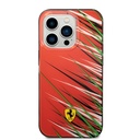 Apple iPhone 14 Pro Max Uyumlu Kılıf Ferrari Orjinal Lisanslı Baskı Logolu Çimen Desenli Kapak - 16