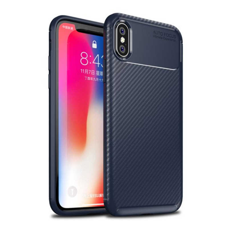 Apple iPhone XS Max Uyumlu Kılıf Zore Negro Silikon Kapak - 9