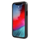Apple iPhone 12 Pro Max Uyumlu Kılıf Ferrari Orjinal Lisanlı Klasik Metal Logolu Transparan Çizgi Desenli Gradient Kapak - 4
