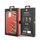Apple iPhone 14 Uyumlu Kılıf Ferrari Orjinal Lisanslı Baskı Logolu Çimen Desenli Kapak - 7