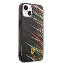 Apple iPhone 14 Uyumlu Kılıf Ferrari Orjinal Lisanslı Baskı Logolu Çimen Desenli Kapak - 17