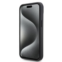 Apple iPhone 15 Uyumlu Kılıf Ferrari Orjinal Lisanslı Deri Dikişli Arka Yüzey Metal Logo Tasarımlı Kapak - 4