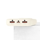 Recci RPB-P48 PD 20W Dijital LED Göstergeli Hızlı Şarj Özellikli Taşınabilir Powerbank 22.5W 10000mAh - 6