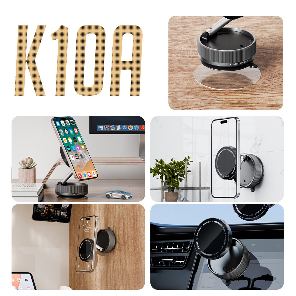 Zore K10A Vakum Özellikli Magnetik Telefon Tutucu - 6