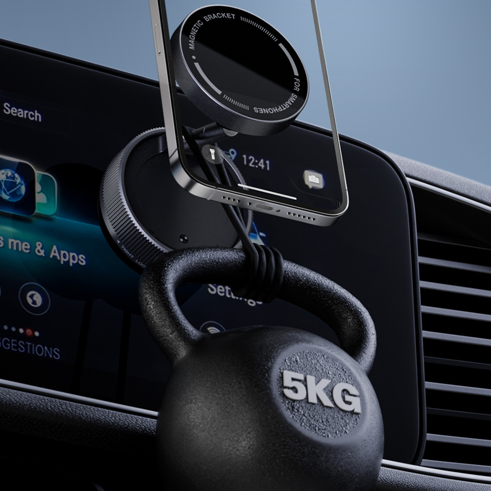 Zore K10A Vakum Özellikli Magnetik Telefon Tutucu - 9