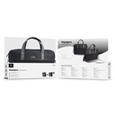 Lenyes LB553 Voyagers Serisi Su Geçirmez Polyester Kumaş Çıkarılabilir Omuz Askılı 15-16 inç Laptop Çantası - 5