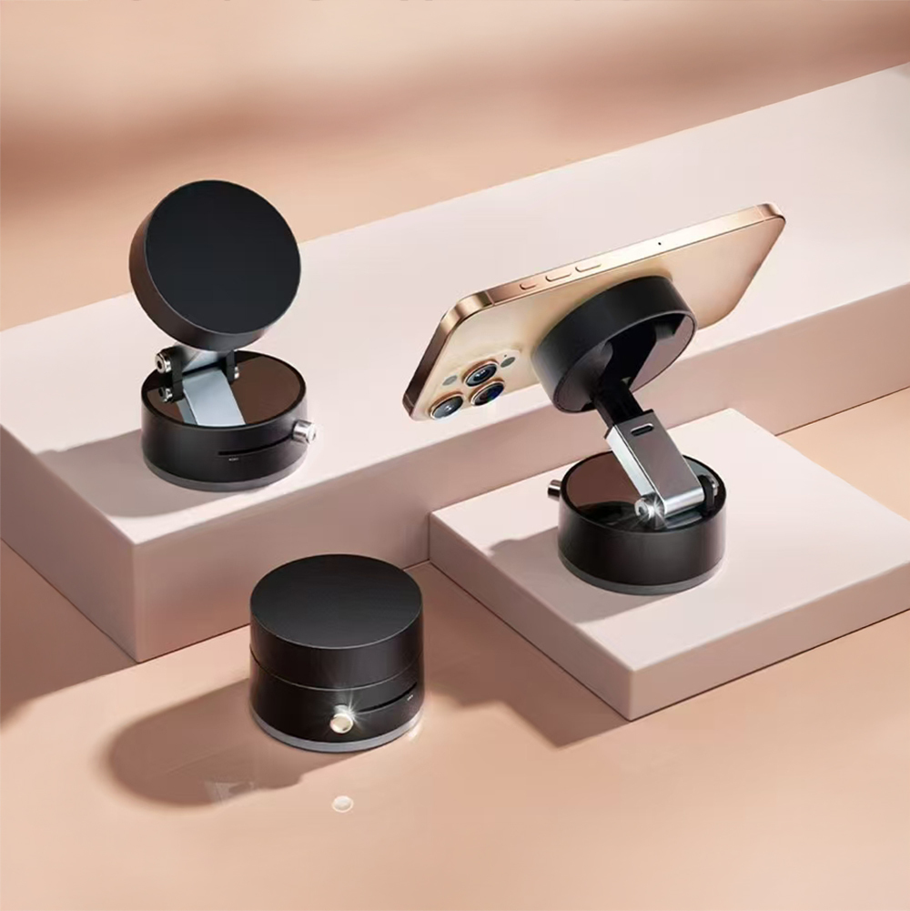 Zore A2 Pro 180 Derece Dönebilen Vakumlu Tasarım Araç İçi Telefon Tutucu - 1