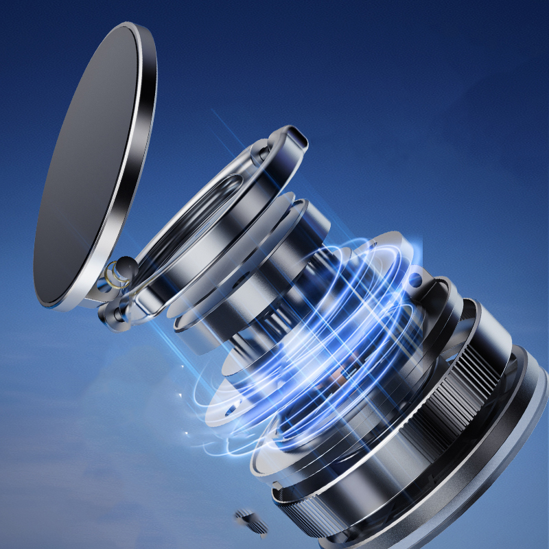 Zore T28 Vakum Özellikli 360 Derece Dönebilen Magnetik Telefon Tutucu - 6