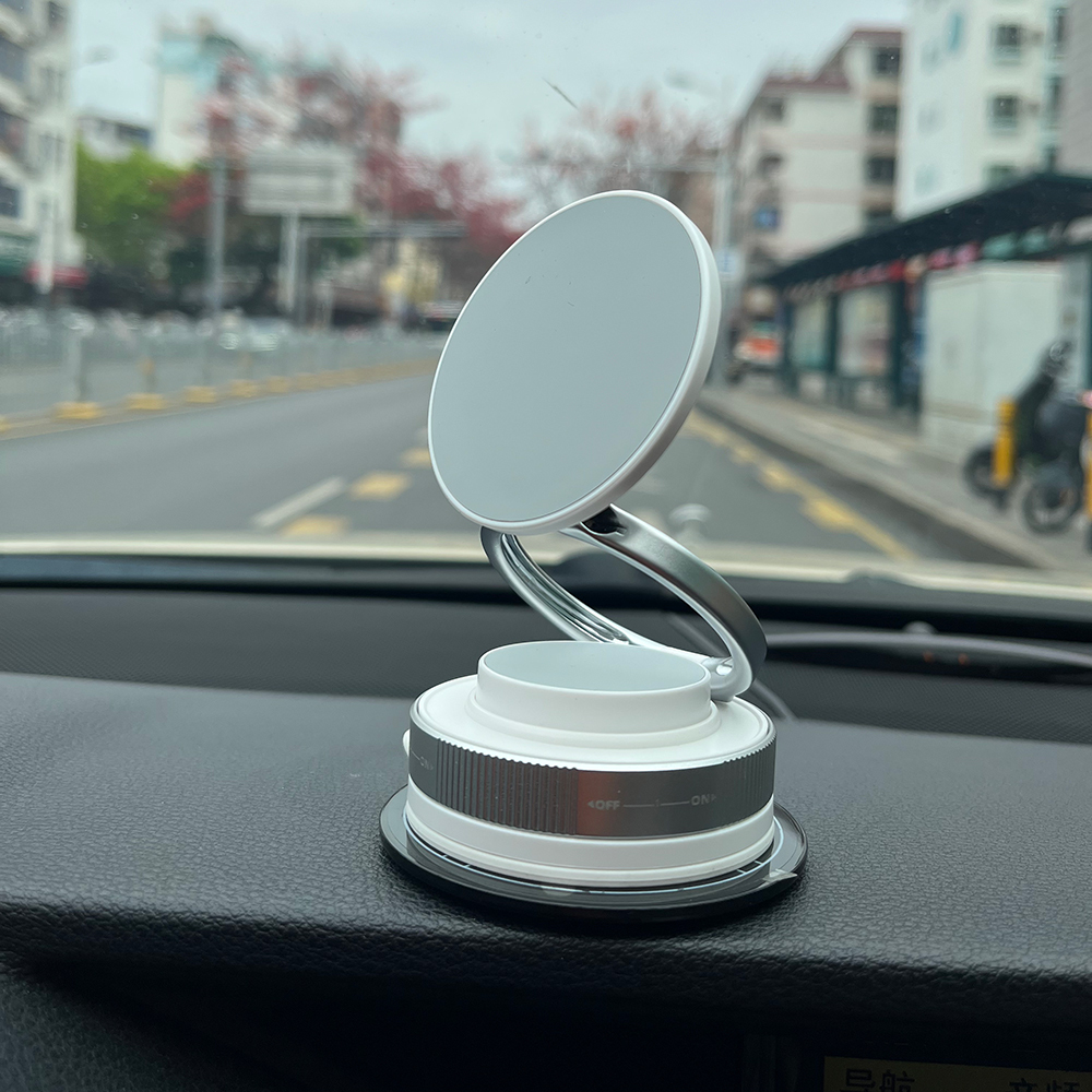 Zore T28 Vakum Özellikli 360 Derece Dönebilen Magnetik Telefon Tutucu - 13