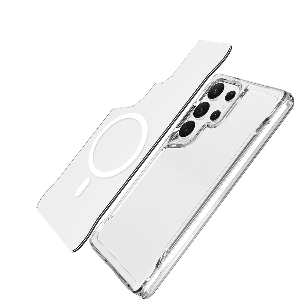 Samsung Galaxy S25 Ultra Uyumlu Kılıf Zore Magsafe Şarj Özellikli T-Max Magsafe Kapak - 3