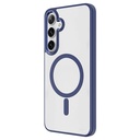 Samsung Galaxy S25 Uyumlu Kılıf Magsafe Şarj Özellikli Zore Krom Magsafe Silikon Kapak - 3