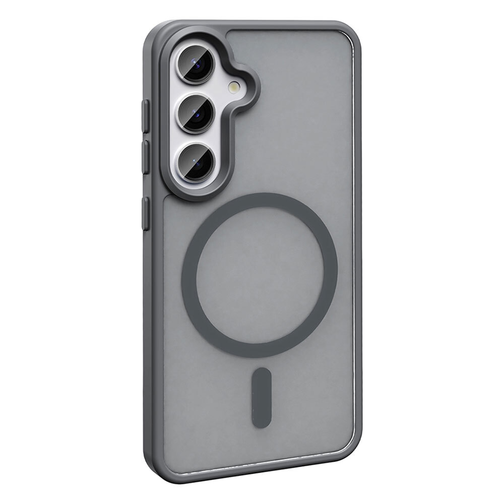 Samsung Galaxy S25 Plus Uyumlu Kılıf Magsafe Şarj Özellikli Mat Arka Yüzey Zore Sio Kapak - 3