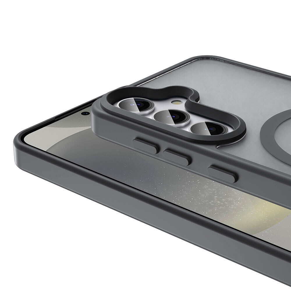 Samsung Galaxy S25 Plus Uyumlu Kılıf Magsafe Şarj Özellikli Mat Arka Yüzey Zore Sio Kapak - 4