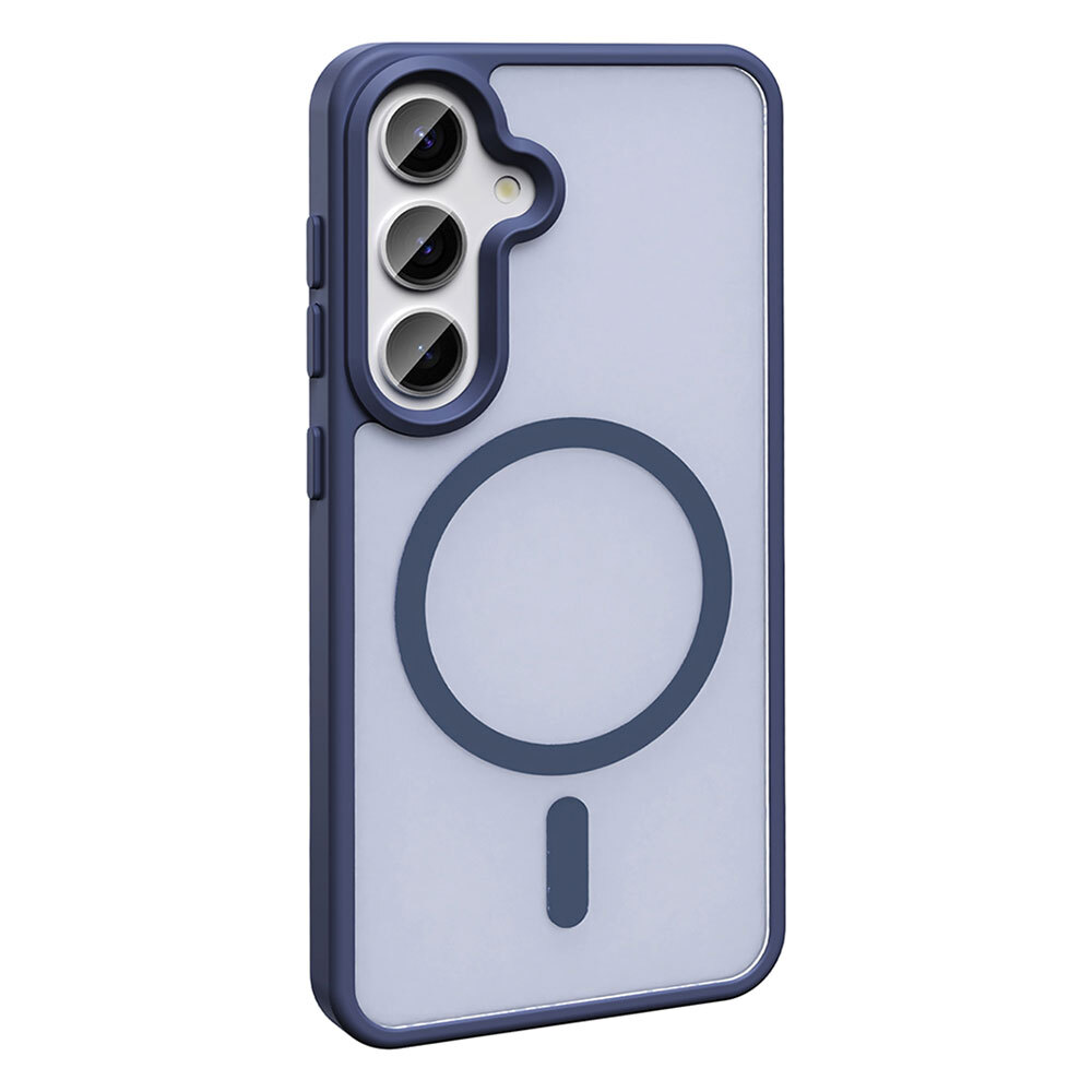 Samsung Galaxy S25 Plus Uyumlu Kılıf Magsafe Şarj Özellikli Mat Arka Yüzey Zore Sio Kapak - 5