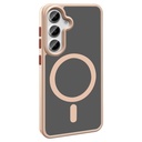 Samsung Galaxy S25 Plus Uyumlu Kılıf M-safe Şarj Özellikli Mat Arka Yüzey Zore Sio Kapak - 6