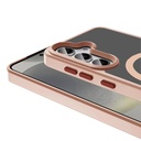 Samsung Galaxy S25 Plus Uyumlu Kılıf M-safe Şarj Özellikli Mat Arka Yüzey Zore Sio Kapak - 12