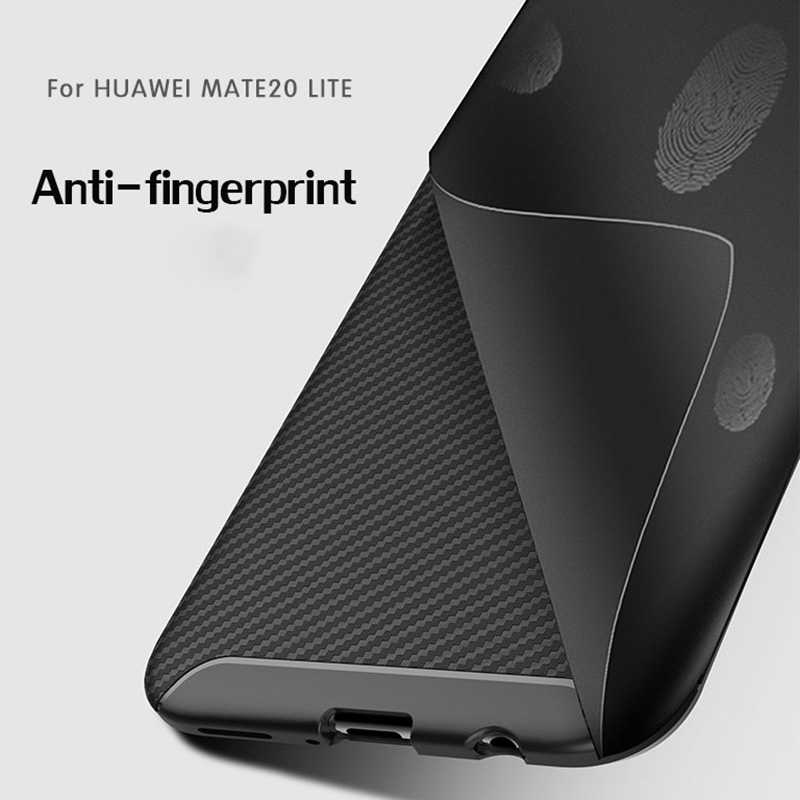 Huawei Mate 20 Lite Uyumlu Kılıf Zore Negro Silikon Kapak - 4