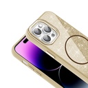 Apple iPhone 14 Pro Max Uyumlu Kılıf Magsafe Şarj Özellikli Parlayan Simli Zore Okso Kapak - 7