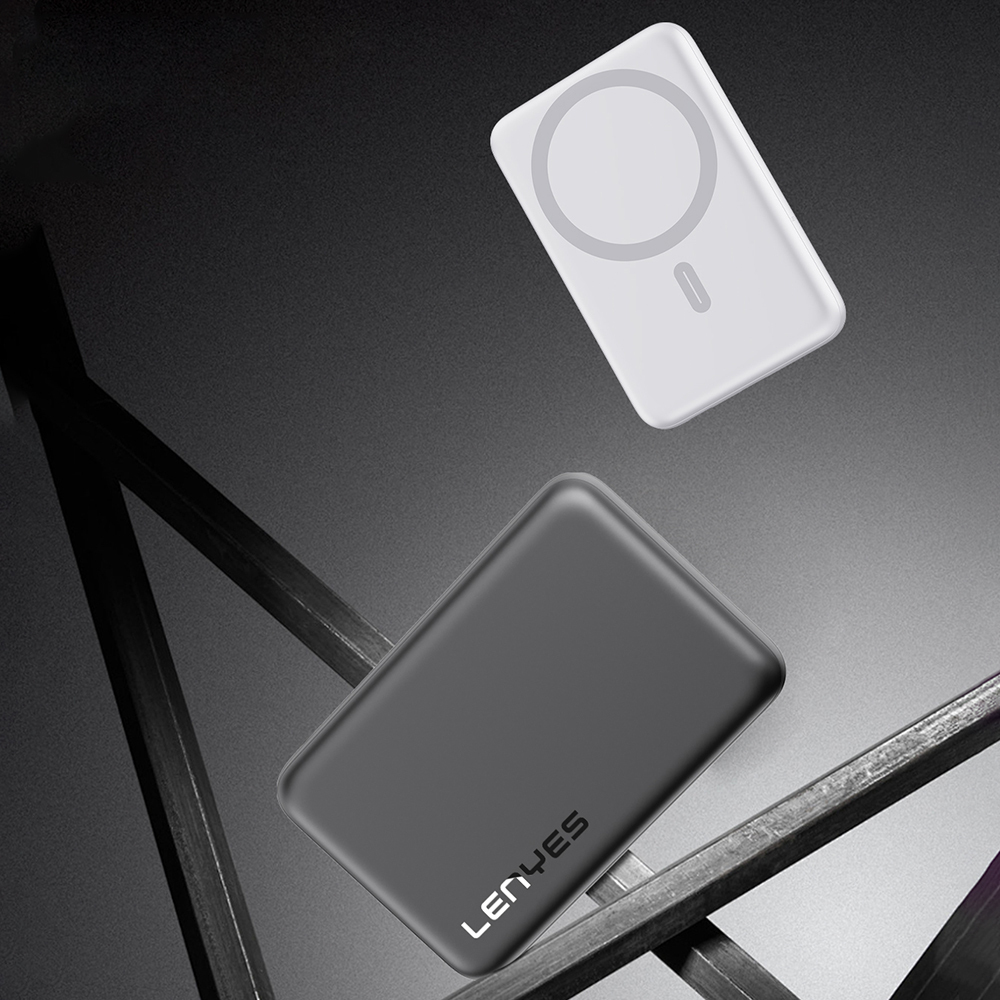 Lenyes PW139D PD 20W Ultra İnce Hızlı Şarj Özellikli Wireless Powerbank 15W 10000mAh - 8