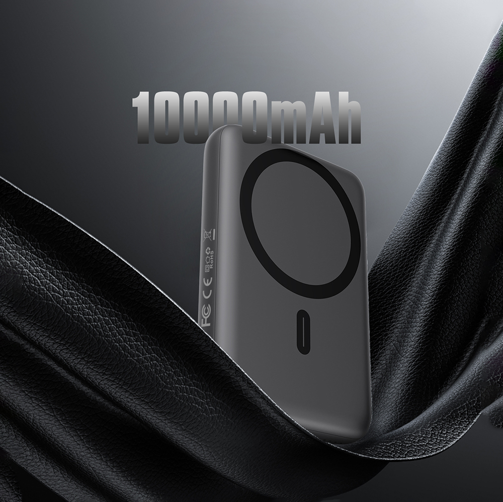 Lenyes PW139D PD 20W Ultra İnce Hızlı Şarj Özellikli Wireless Powerbank 15W 10000mAh - 9