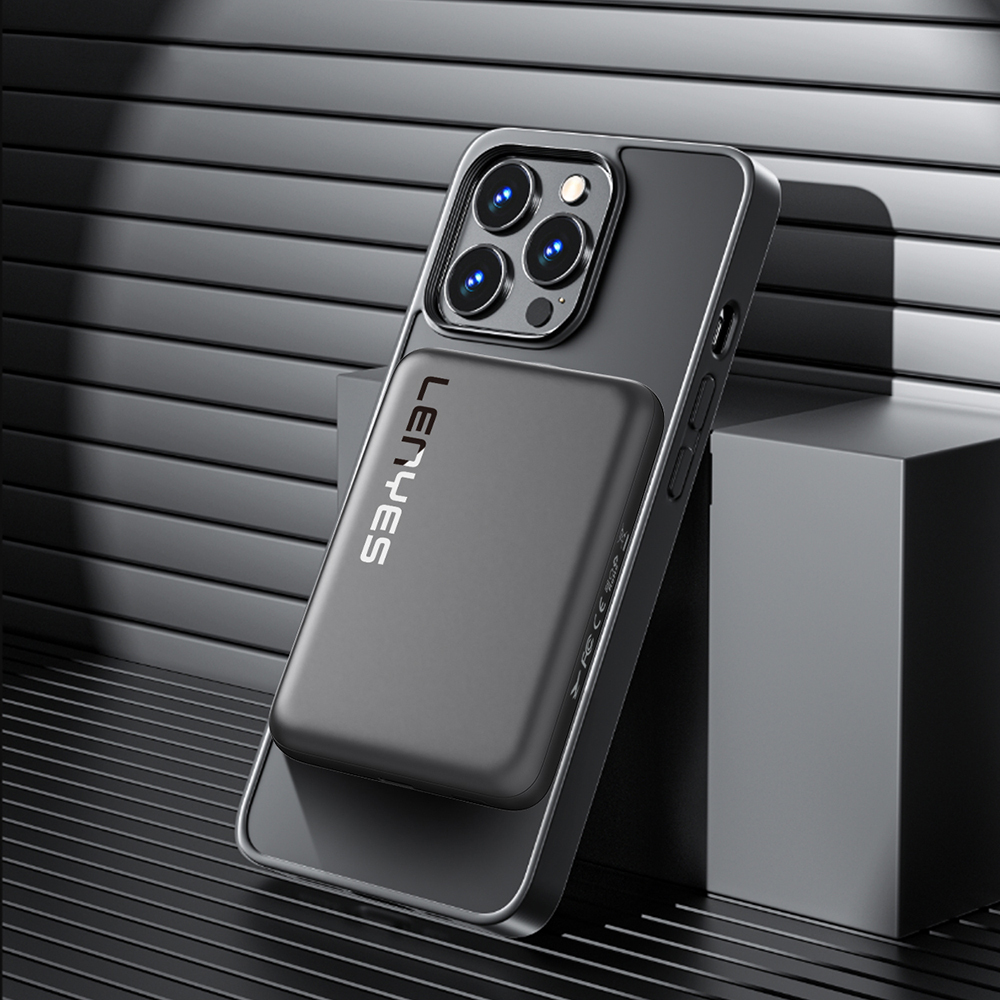 Lenyes PW139D PD 20W Ultra İnce Hızlı Şarj Özellikli Wireless Powerbank 15W 10000mAh - 11