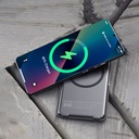 Lenyes PW038D 20W Ultra İnce Standlı Wireless Powerbank 15W 5000mAh - 6