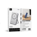 Lenyes PW038D 20W Ultra İnce Standlı Wireless Powerbank 15W 5000mAh - 7