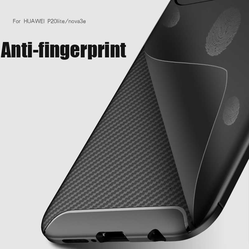 Huawei P20 Lite Uyumlu Kılıf Zore Negro Silikon Kapak - 5