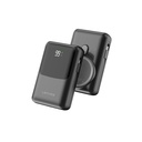 Lenyes PW223D Dijital LED Göstergeli Kablosuz Şarj Özellikli Type-C ve Lightning Kablolu Powerbank 22.5W 20.000mAh - 2