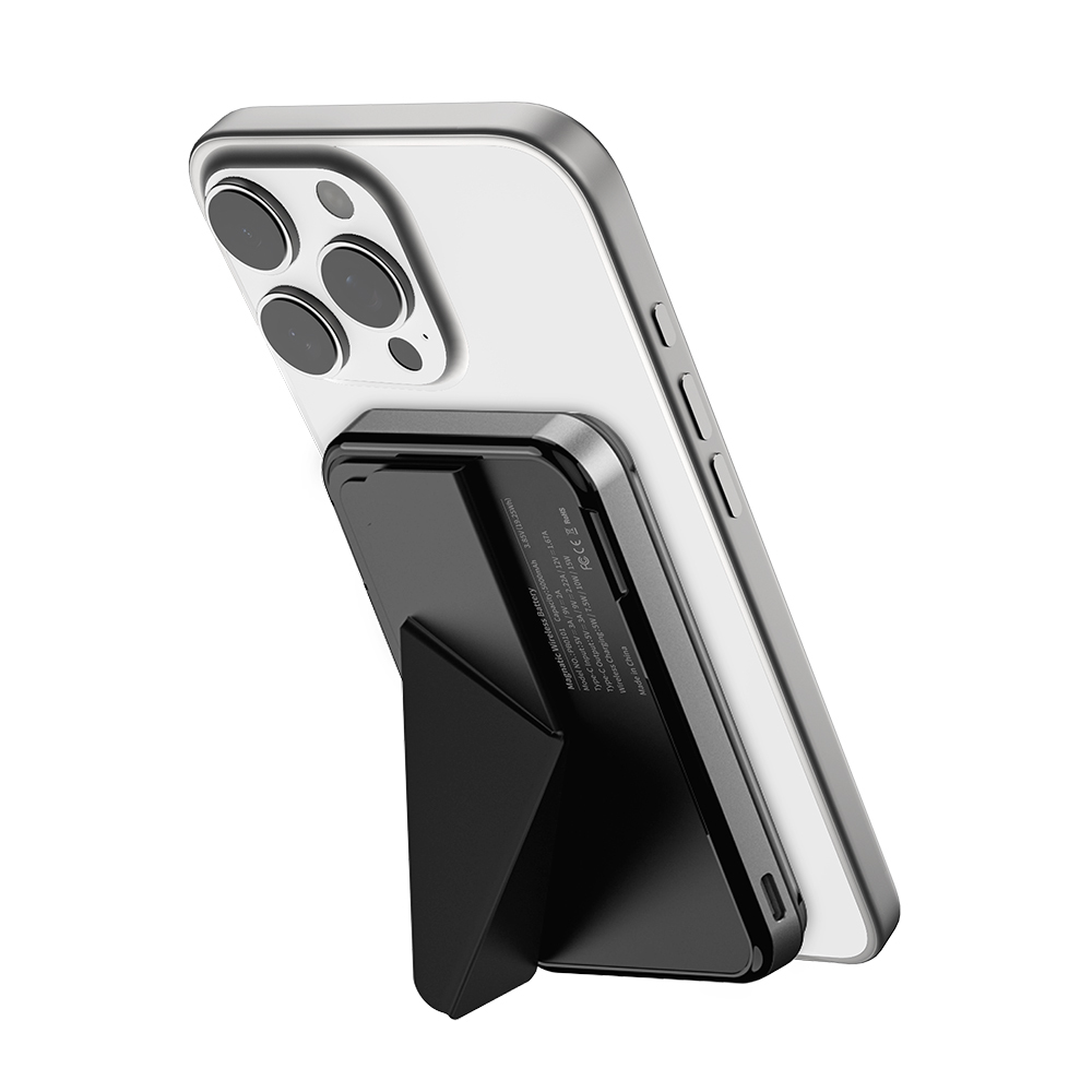 Raptic Trio Standlı Wireless ve PD Hızlı Şarj Özellikli Powerbank 15W 5000mAh - 3