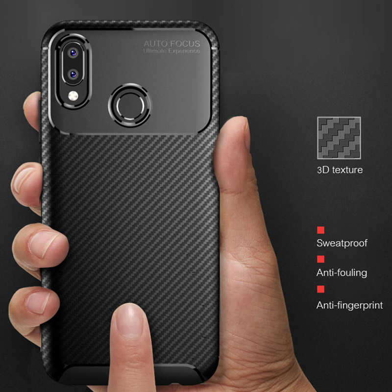 Huawei P20 Lite Uyumlu Kılıf Zore Negro Silikon Kapak - 6