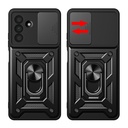 Samsung Galaxy A36 Uyumlu Kılıf Magnetik Standlı Kamera Korumalı Zore Sürgülü Vega Kapak - 8