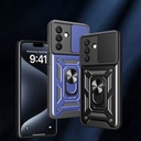 Samsung Galaxy A26 Uyumlu Kılıf Magnetik Standlı Kamera Korumalı Zore Sürgülü Vega Kapak - 1