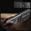 Samsung Galaxy A56 Uyumlu Kılıf Magnetik Standlı Kamera Korumalı Zore Sürgülü Vega Kapak - 4