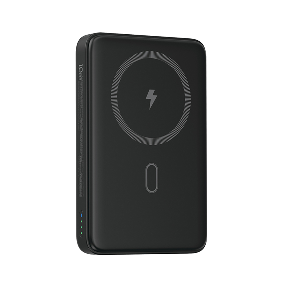 Wiwu Wi-P043 LED Işık Göstergeli Standlı Taşınabilir Magsafe Wireless Powerbank 10.000mAh 15W - 4